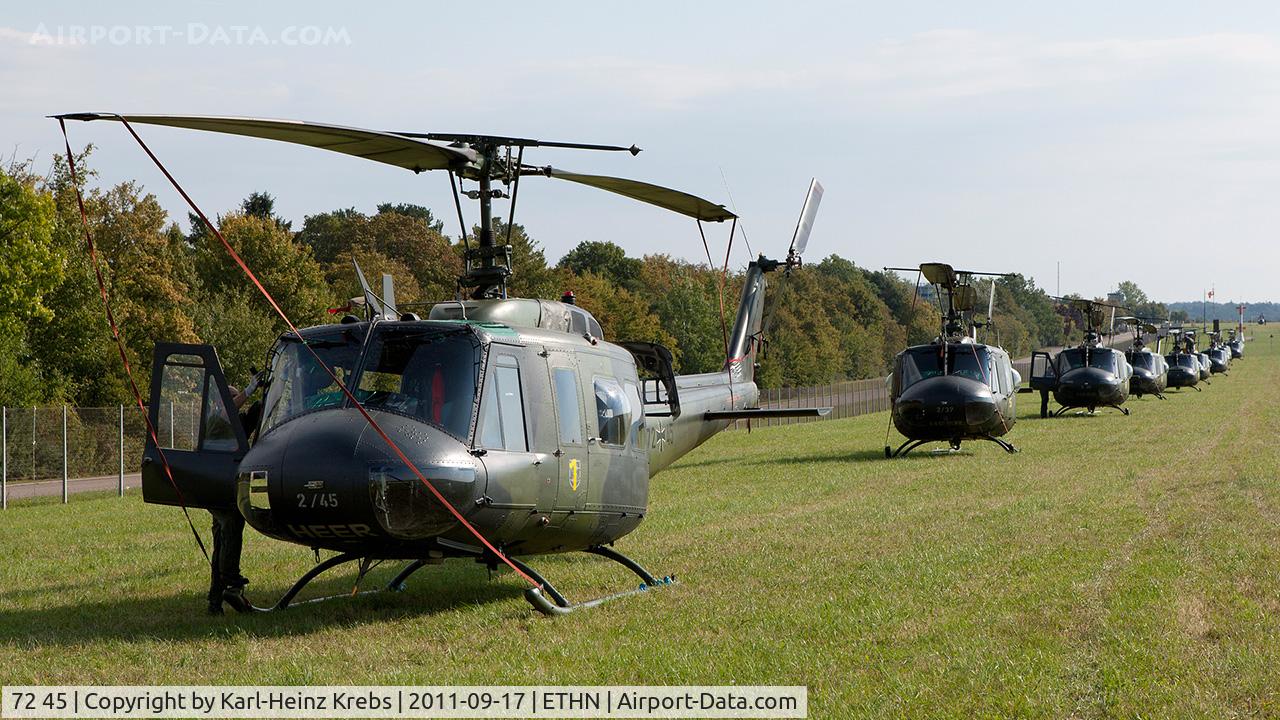 72 45, Bell (Dornier) UH-1D Iroquois (205) C/N 8365, German Army