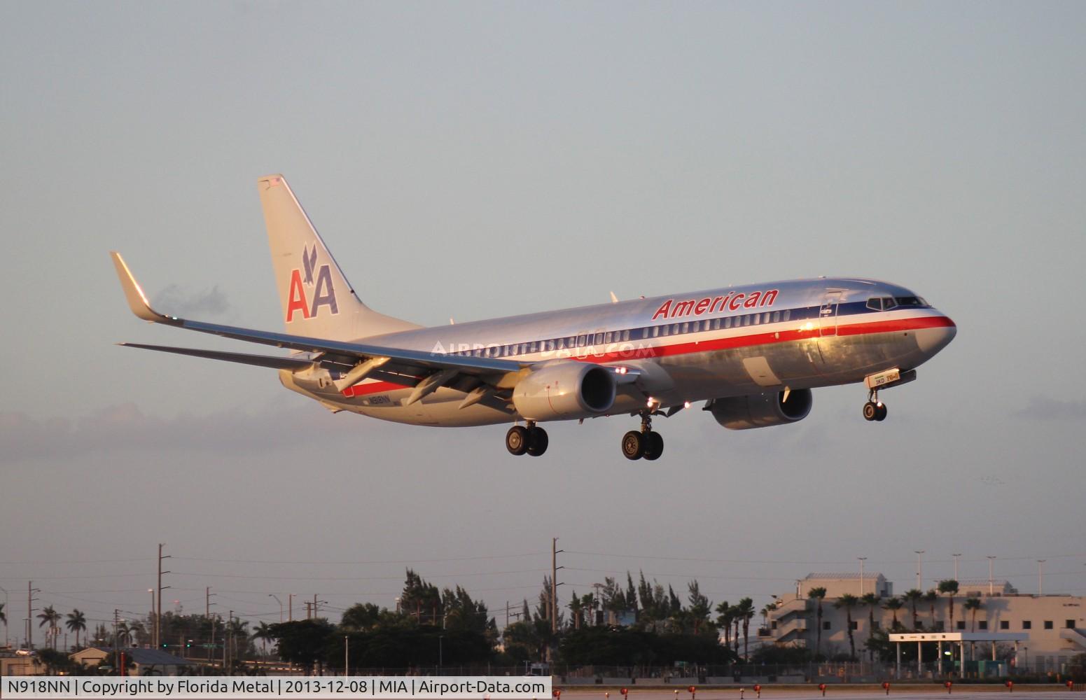 N918NN, 2013 Boeing 737-823 C/N 33228, American 737-800