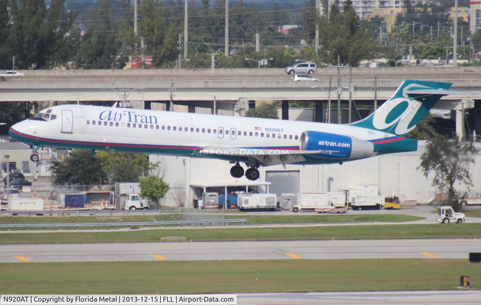 N920AT, 2000 Boeing 717-200 C/N 55083, Air Tran 717-200