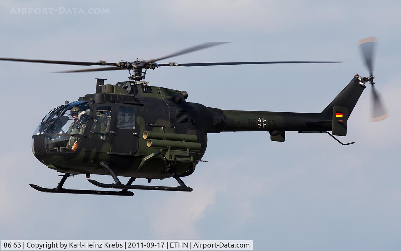 86 63, MBB Bo.105P1 C/N 6063, Germany - Army