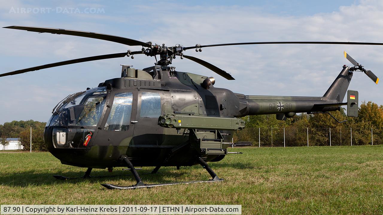 87 90, MBB Bo.105P1 C/N 6190, Germany - Army