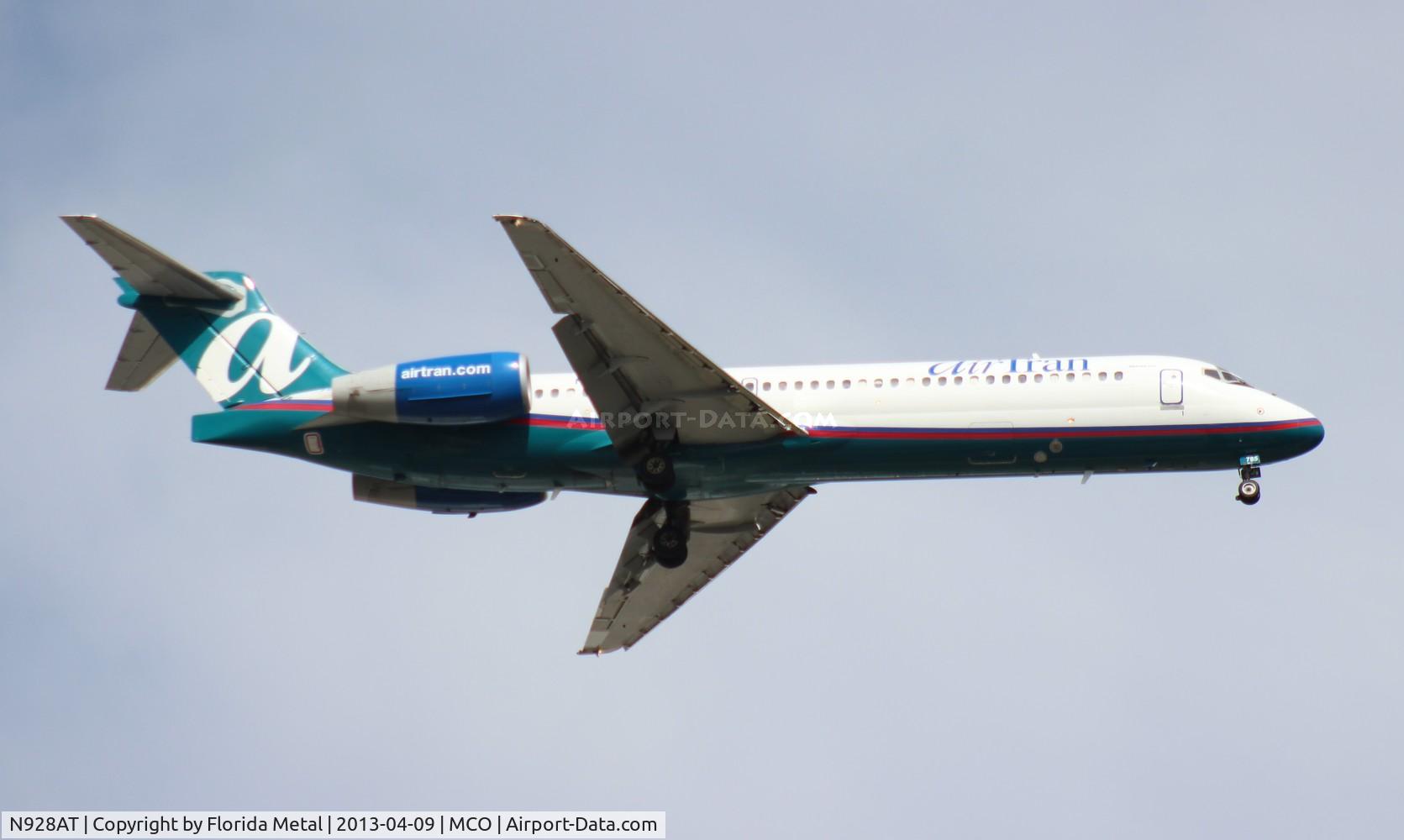 N928AT, 2000 Boeing 717-200 C/N 55076, Air Tran 717-200