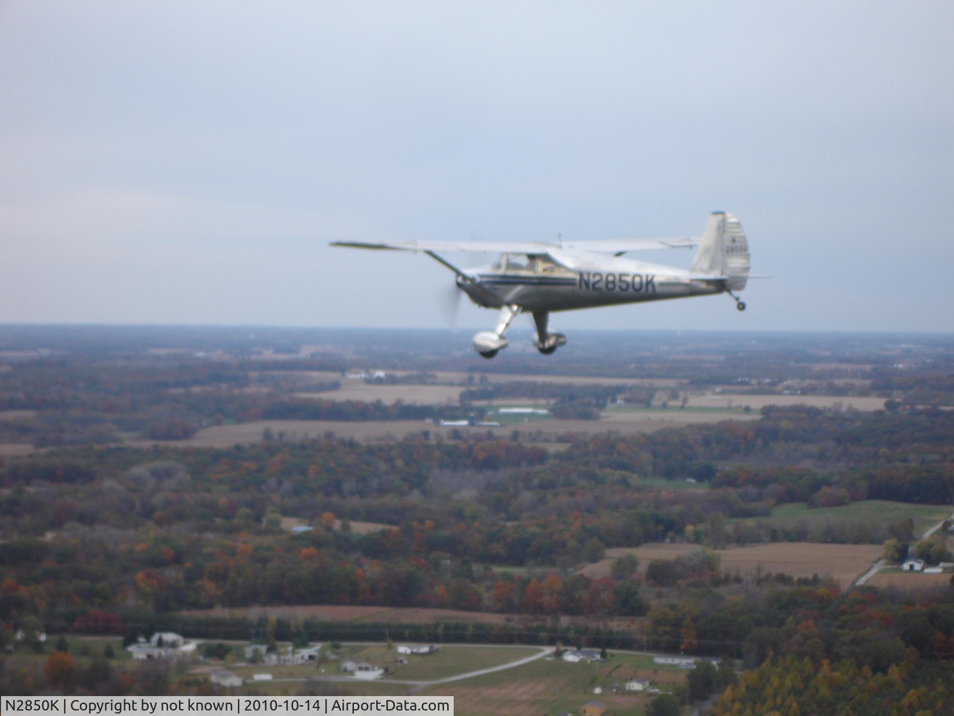 N2850K, 1947 Luscombe 8A C/N 5577, luscombe