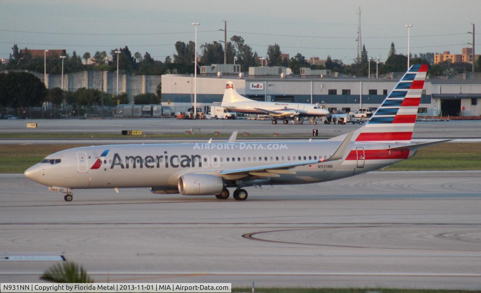 N931NN, 2013 Boeing 737-823 C/N 33230, American 737-800
