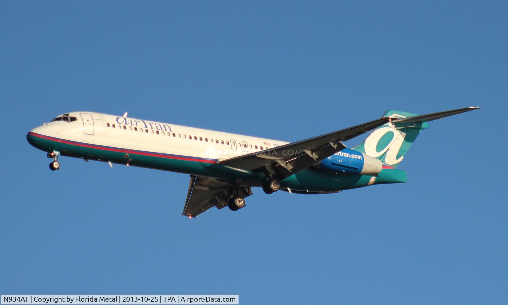 N934AT, 2000 Boeing 717-200 C/N 55070, Air Tran 717-200