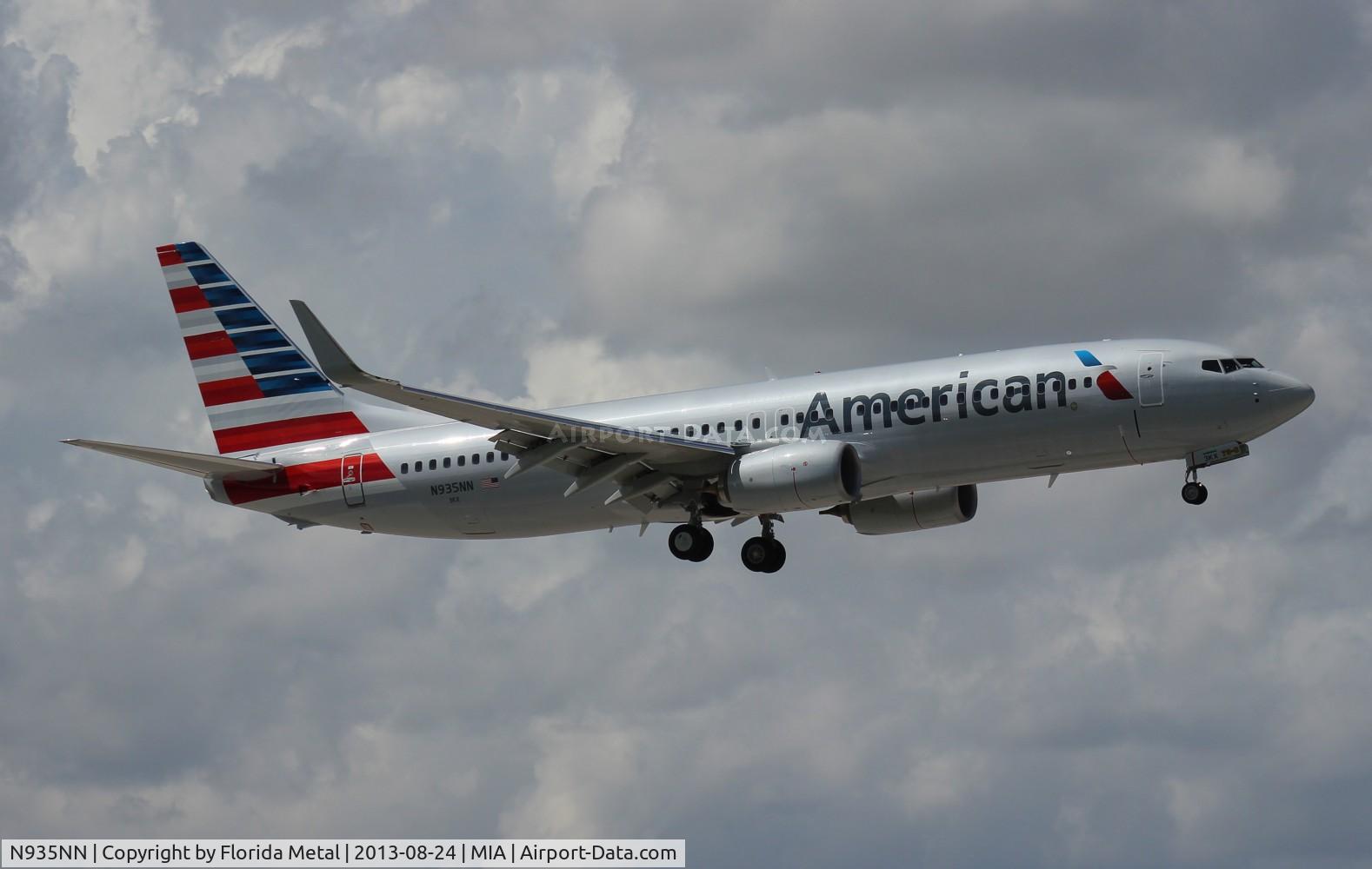 N935NN, 2013 Boeing 737-823 C/N 33231, American 737-800