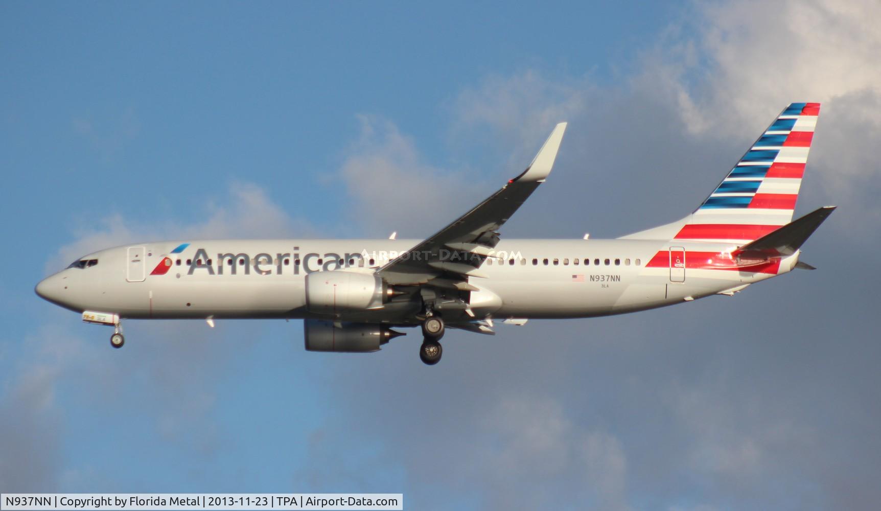 N937NN, 2013 Boeing 737-823 C/N 31178, American 737-800