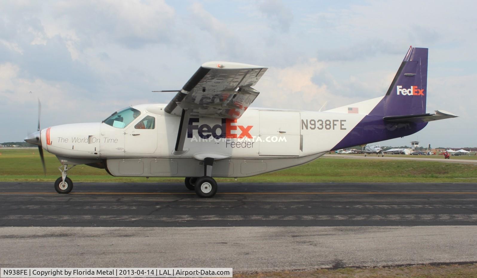 N938FE, 1987 Cessna 208B Super Cargomaster C/N 208B0038, Fed Ex C208B