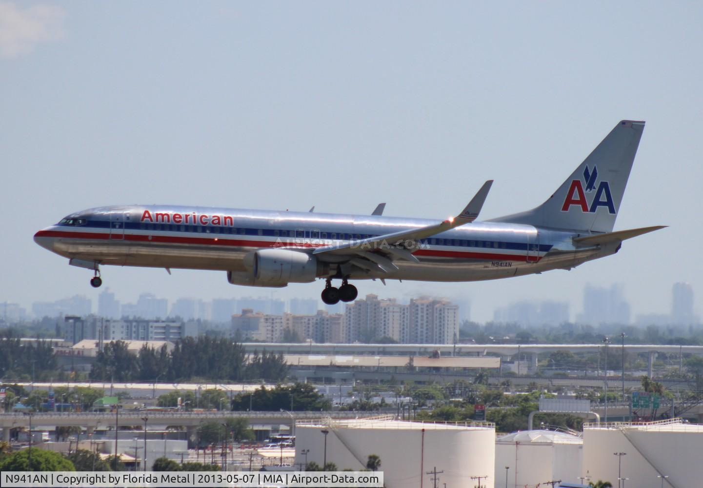 N941AN, 2000 Boeing 737-823 C/N 29534, American 737-800
