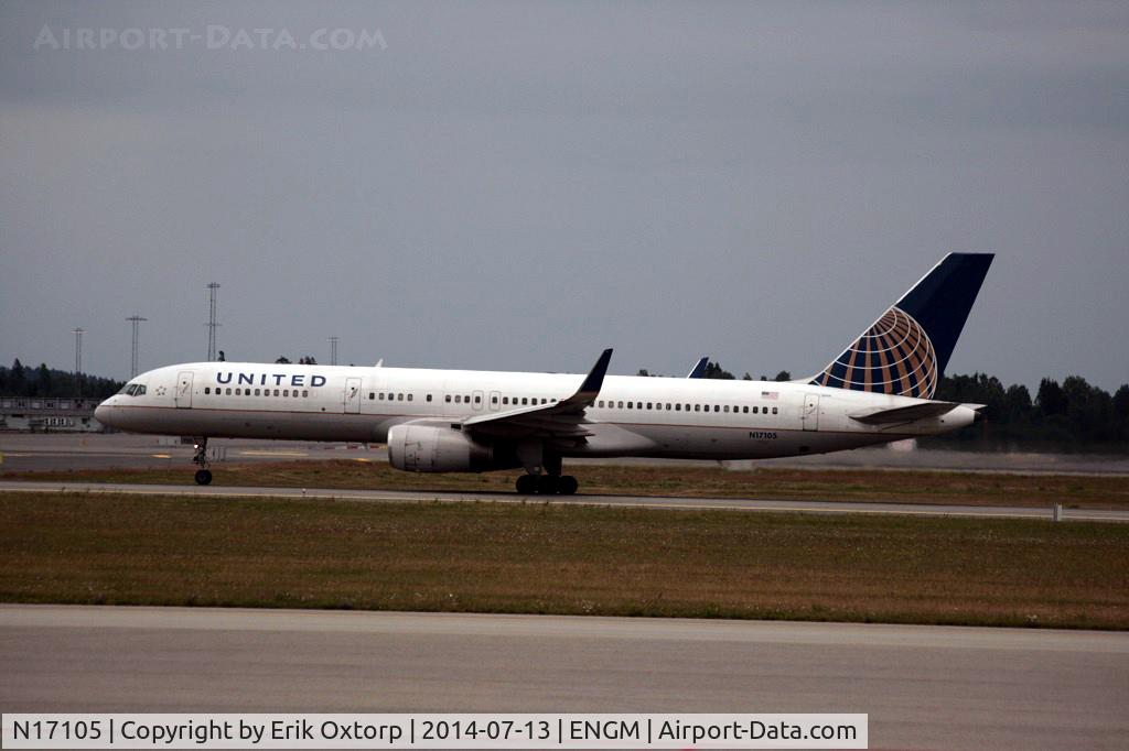 N17105, 1994 Boeing 757-224 C/N 27295, N17105, Photo taken from the SAS musum