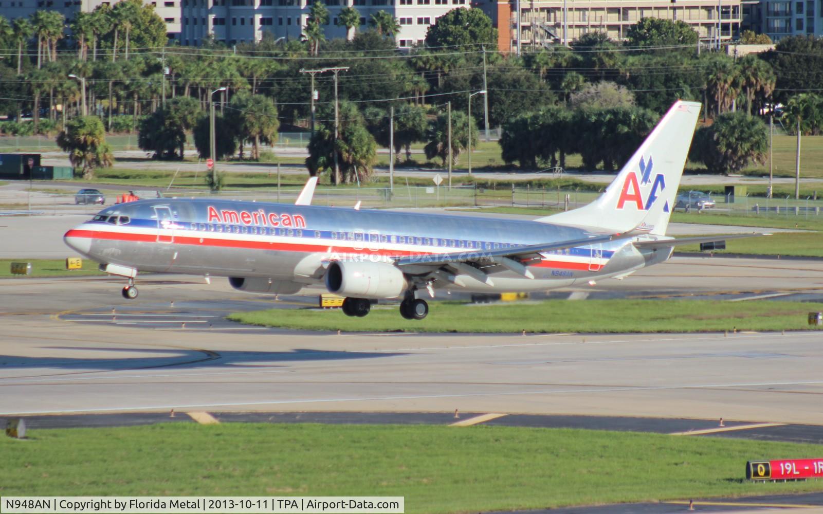 N948AN, 2000 Boeing 737-823 C/N 30086, American 737-800