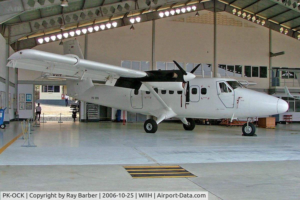 PK-OCK, 1979 De Havilland Canada DHC-6-310 Twin Otter C/N 616, De Havilland Canada DHC-6-300 Twin Otter [616] (Airfast Indonesia) Jakarta-Halim Perdanakusuma Int~PK 25/10/2006