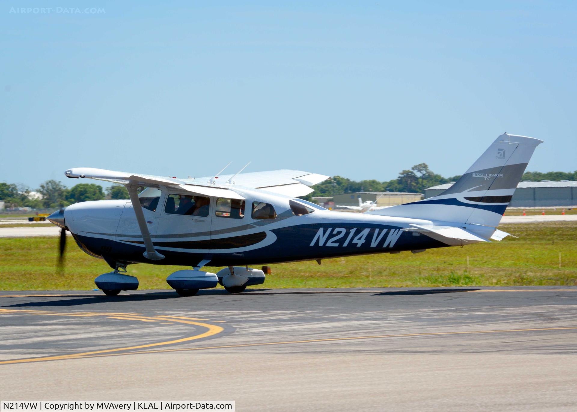N214VW, 2008 Cessna T206H Turbo Stationair C/N T20608837, 2014 Sun n Fun