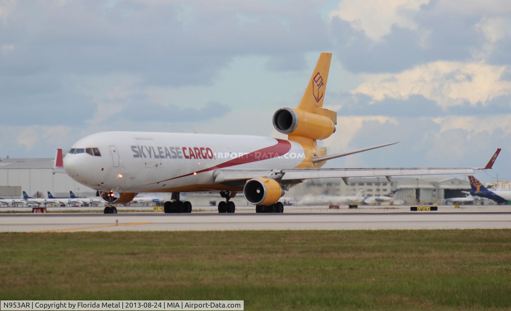 N953AR, McDonnell Douglas MD-11F C/N 48520, Skylease Cargo MD-11F