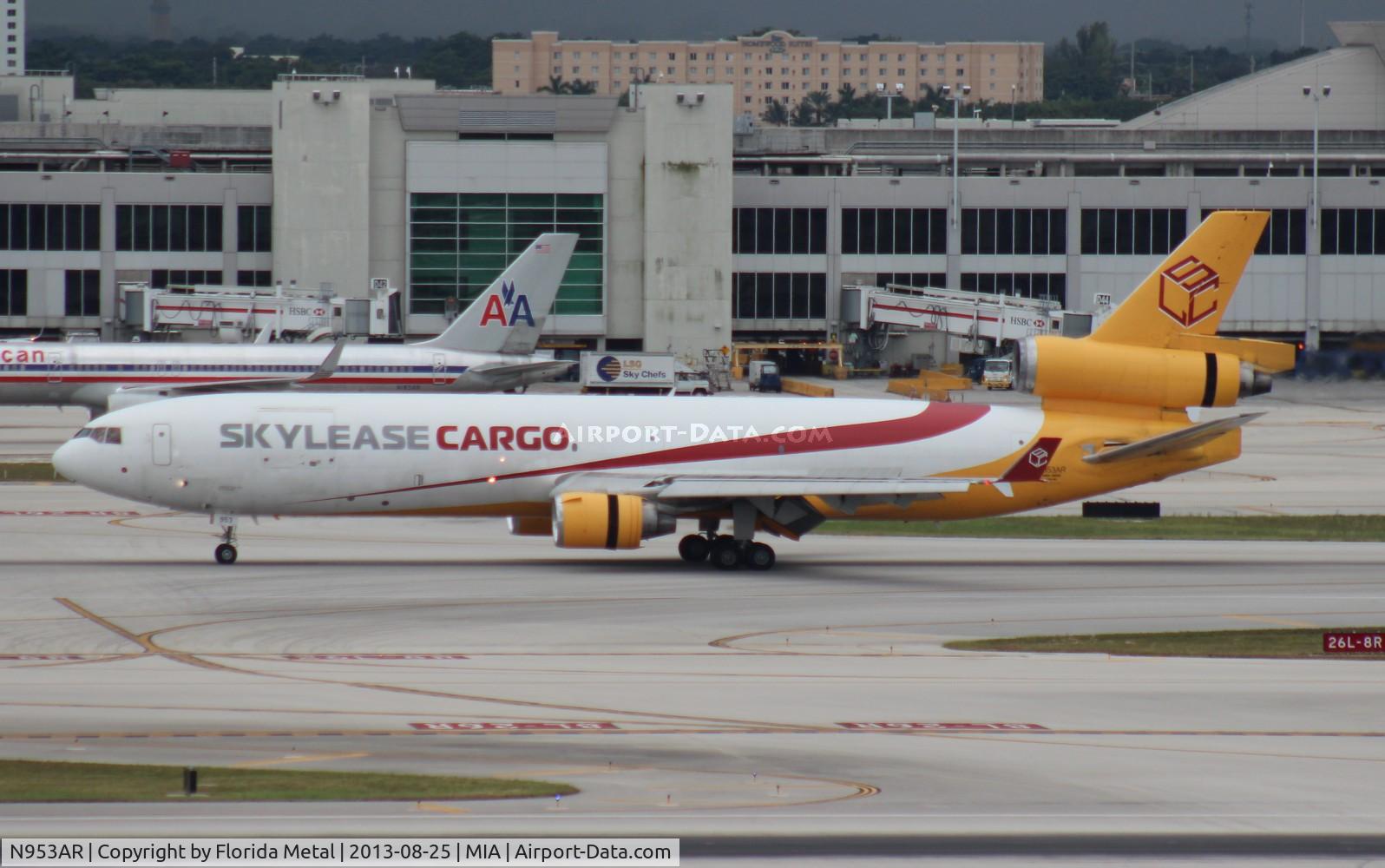 N953AR, McDonnell Douglas MD-11F C/N 48520, Skylease MD-11F