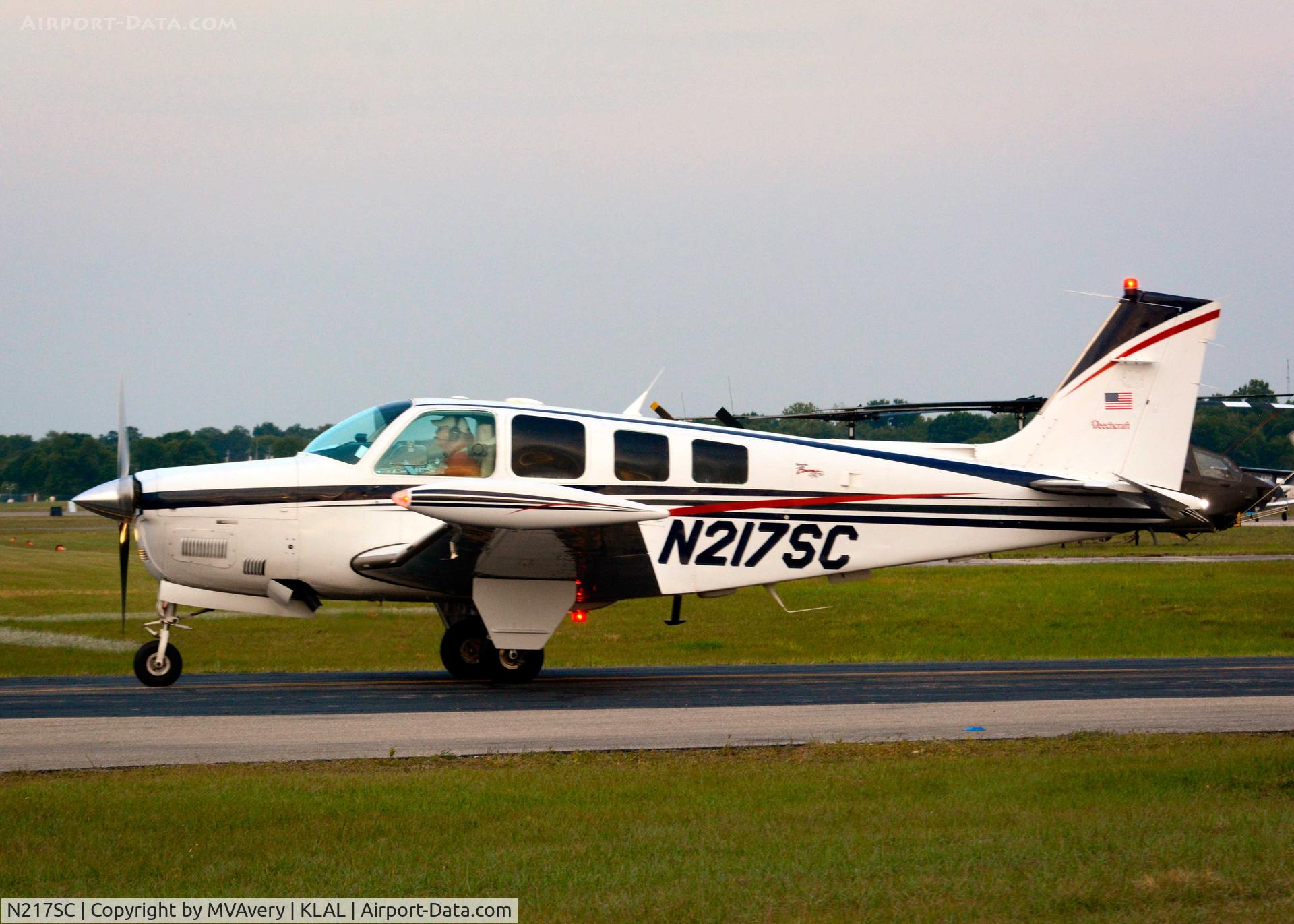 N217SC, 1999 Raytheon Aircraft Company A36 Bonanza C/N E-3221, 2014 Sun n Fun