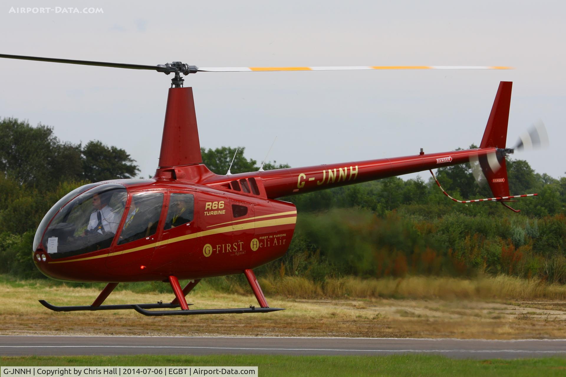 G-JNNH, 2011 Robinson R66 Turbine C/N 0016, ferrying race fans to the British F1 Grand Prix at Silverstone