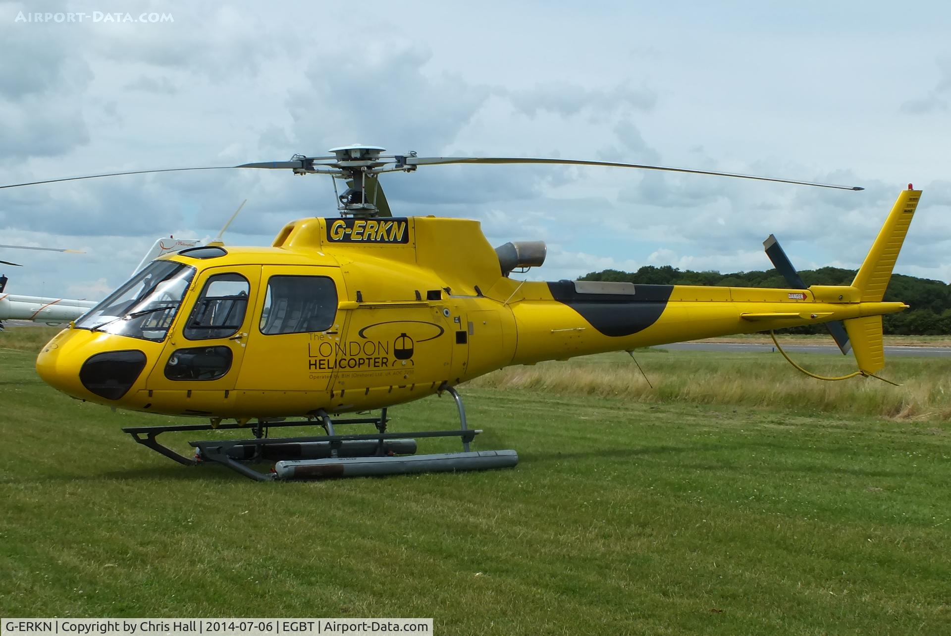G-ERKN, 2002 Eurocopter AS-350B-3 Ecureuil Ecureuil C/N 3587, ferrying race fans to the British F1 Grand Prix at Silverstone