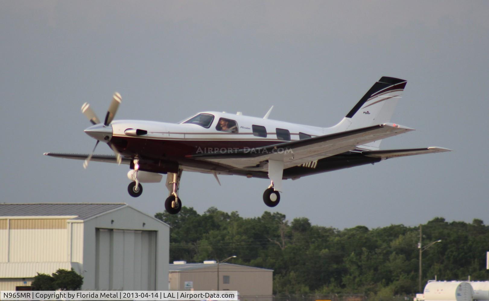 N965MR, 2011 Piper PA-46-500TP C/N 4697453, PA-46-500TP