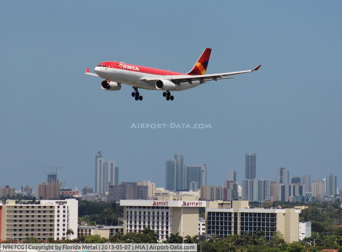 N967CG, 2008 Airbus A330-243 C/N 0967, Avianca A330-200