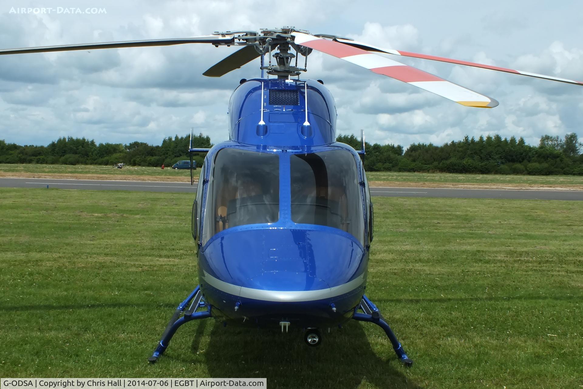 G-ODSA, 2013 Bell 429 GlobalRanger C/N 57139, ferrying race fans to the British F1 Grand Prix at Silverstone