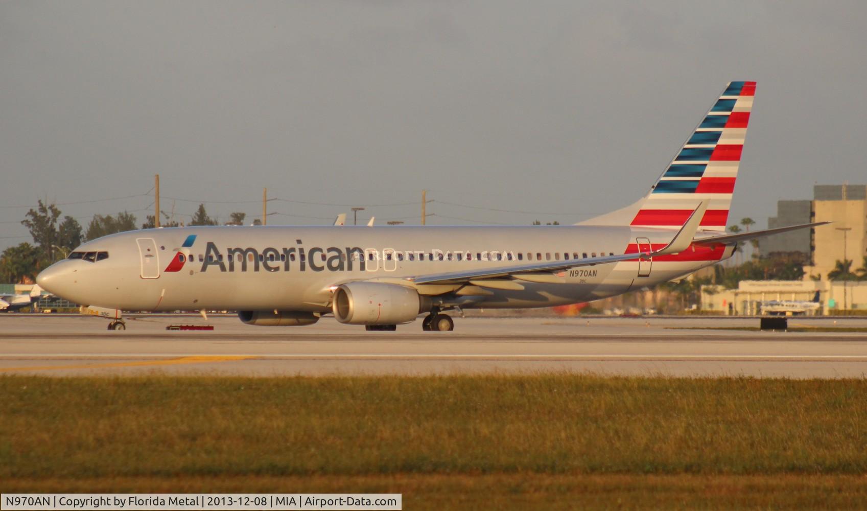 N970AN, 2001 Boeing 737-823 C/N 30096, American 737-800
