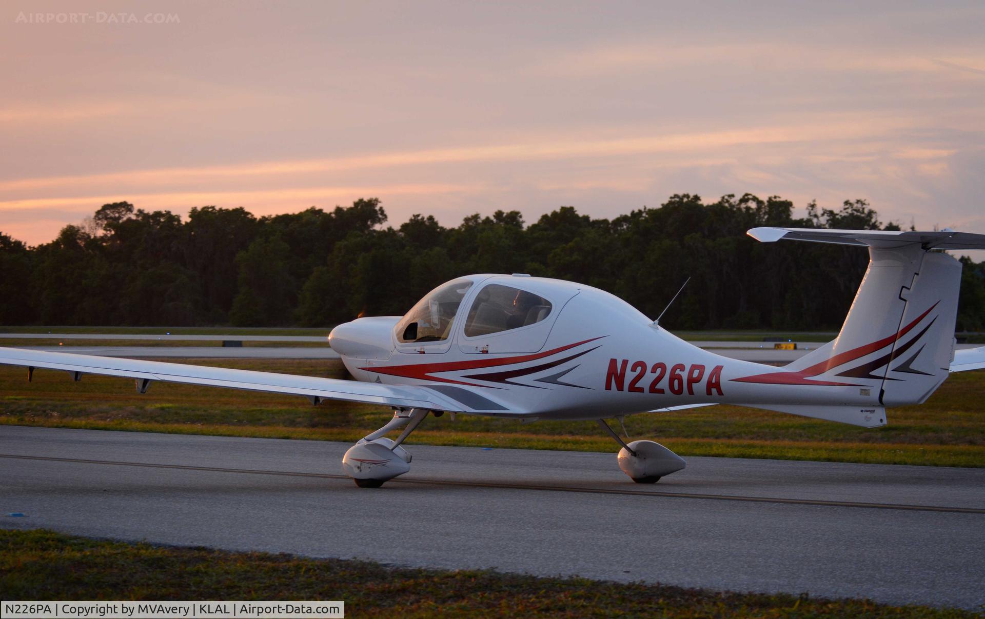 N226PA, Diamond DA-40 Diamond Star C/N 40.1087, 2014 Sun n Fun