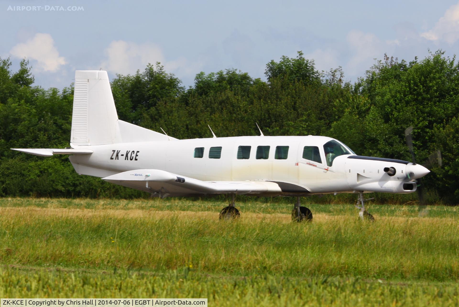 ZK-KCE, 2012 Pacific Aerospace 750XL C/N 185, visitor from nearby Hinton in the Hedges