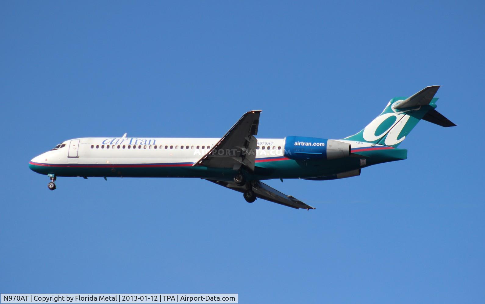 N970AT, 2001 Boeing 717-200 C/N 55031, Air Tran 717