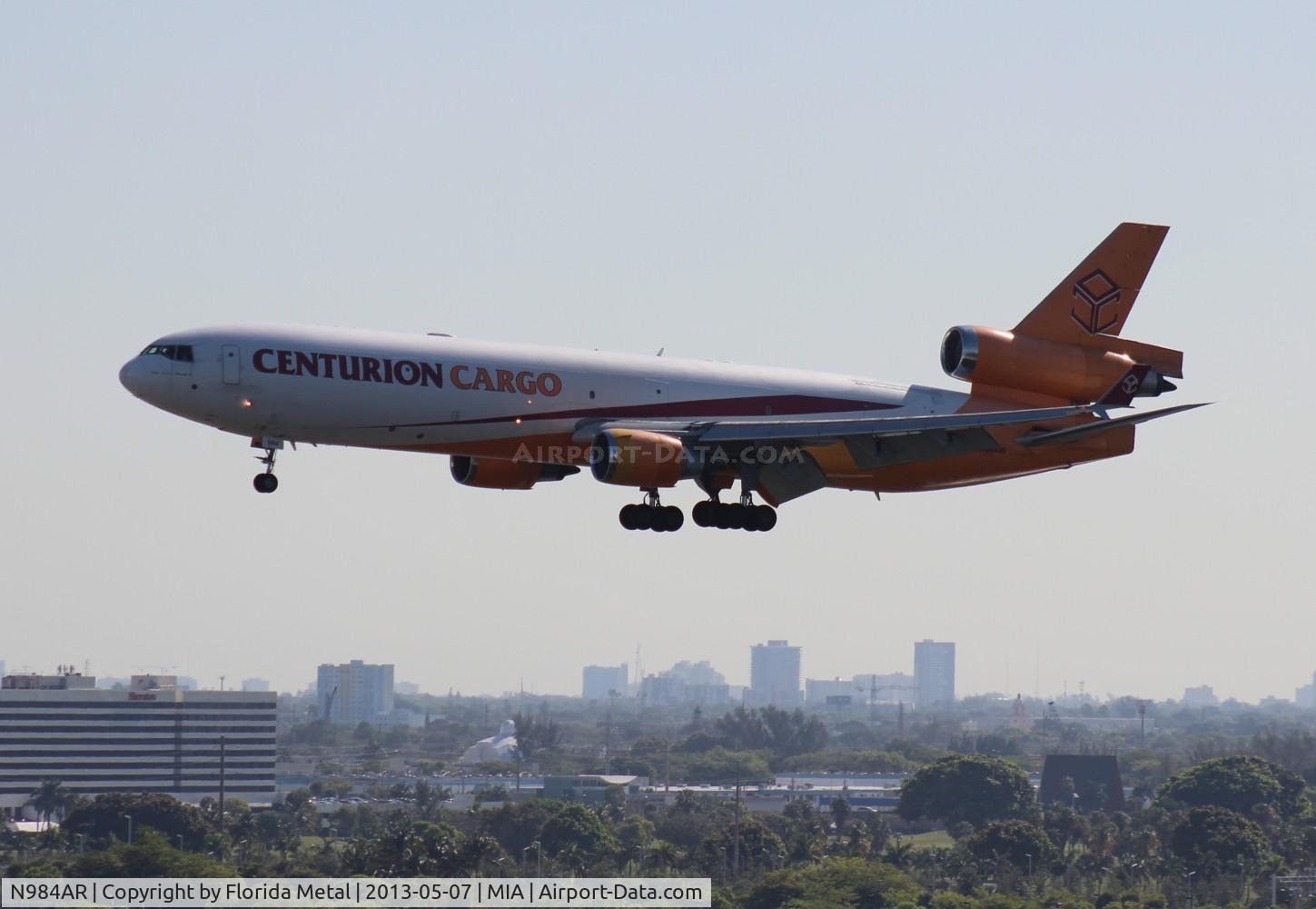 N984AR, 1992 McDonnell Douglas MD-11F C/N 48429, Centurion MD-11F