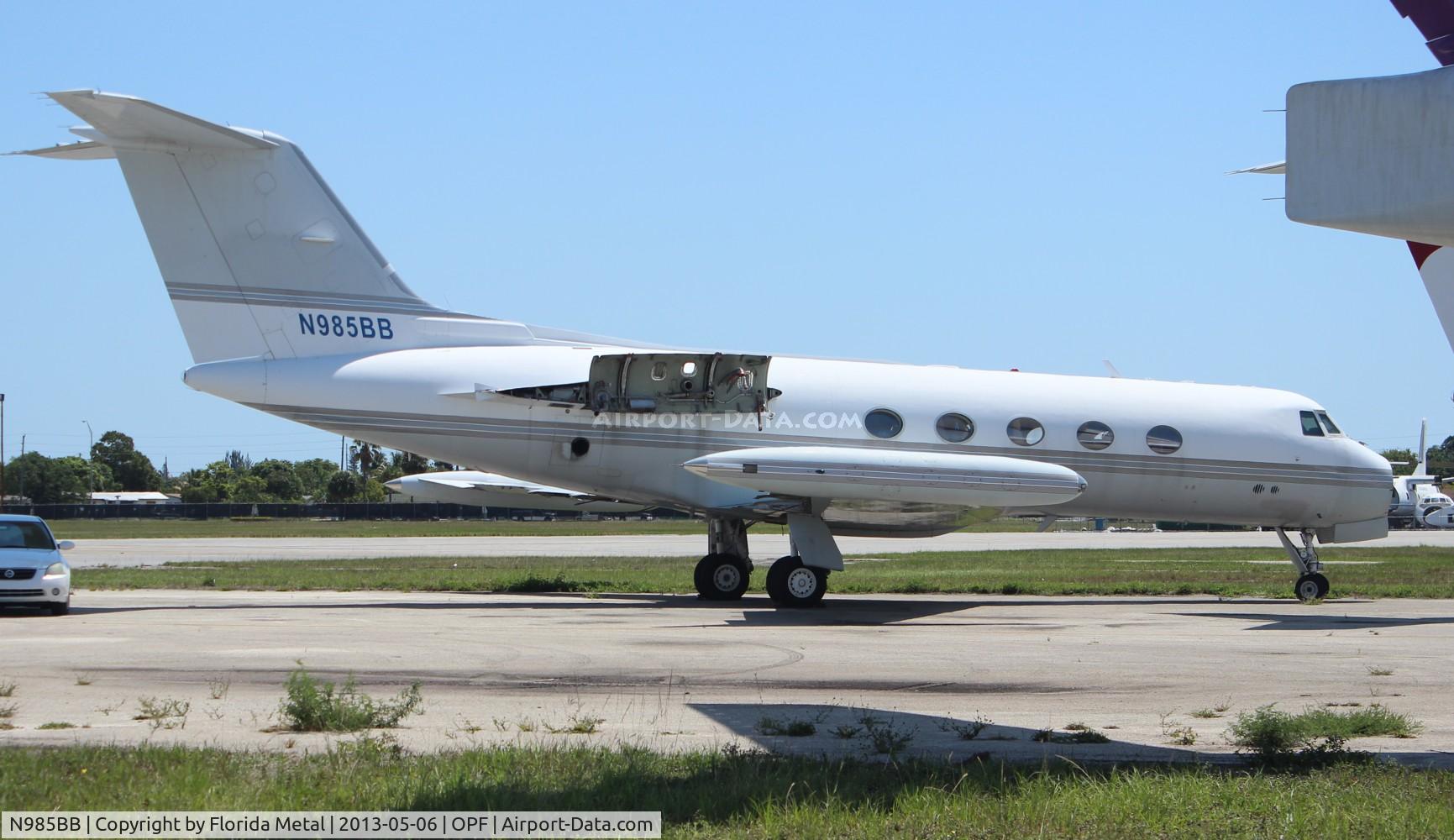 N985BB, 1979 Grumman G-1159 Gulfstream II-TT C/N 250, Gulfstream IITT