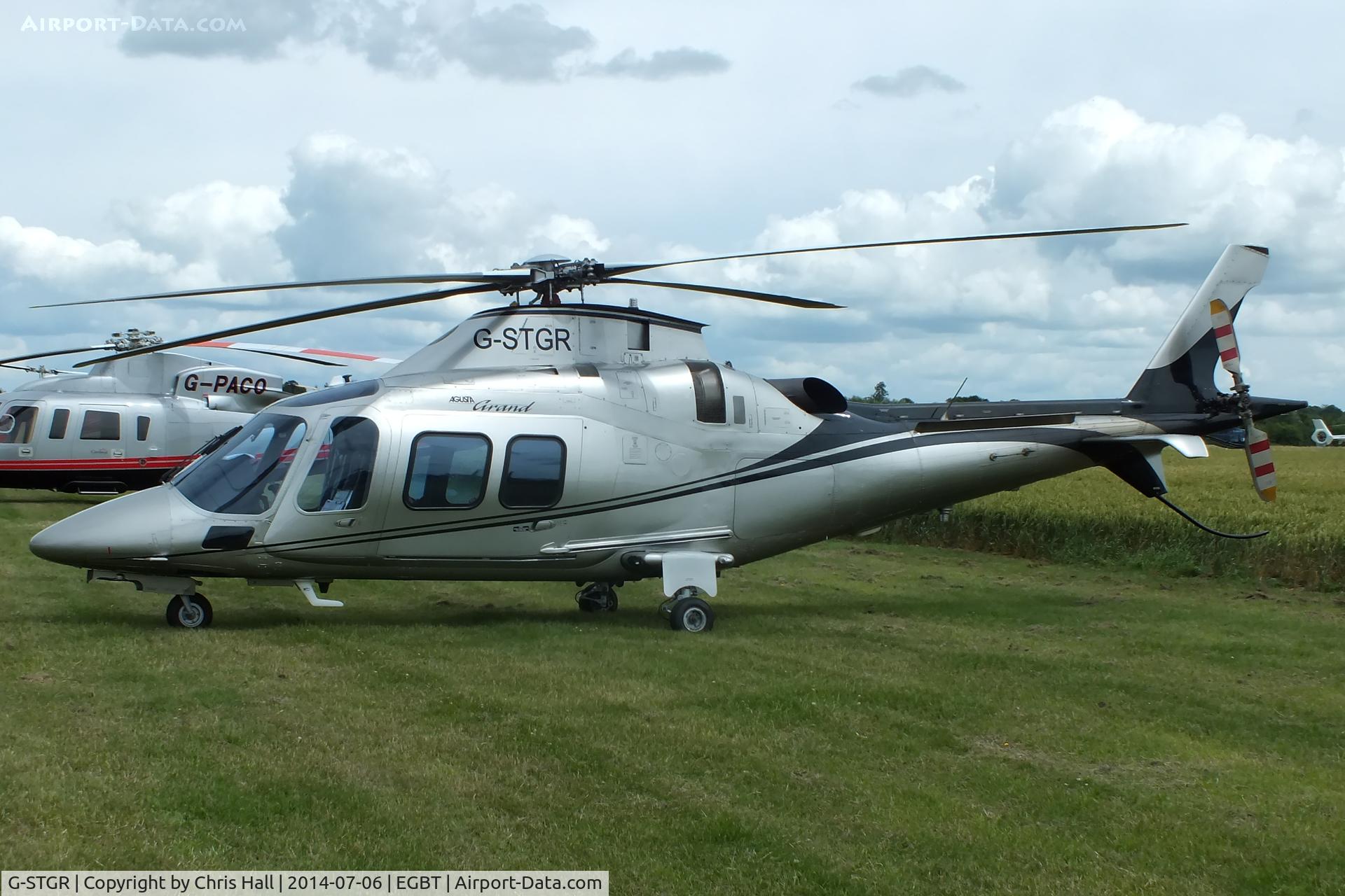 G-STGR, 2006 Agusta A-109S Grand C/N 22027, ferrying race fans to the British F1 Grand Prix at Silverstone