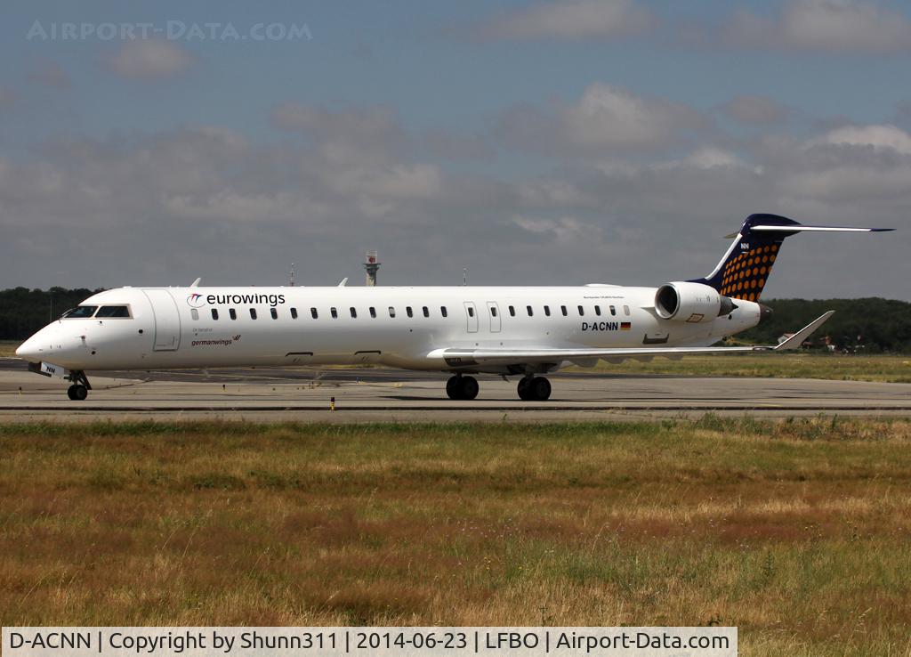 D-ACNN, 2010 Bombardier CRJ-900LR (CL-600-2D24) C/N 15254, Taxiing to the Terminal...