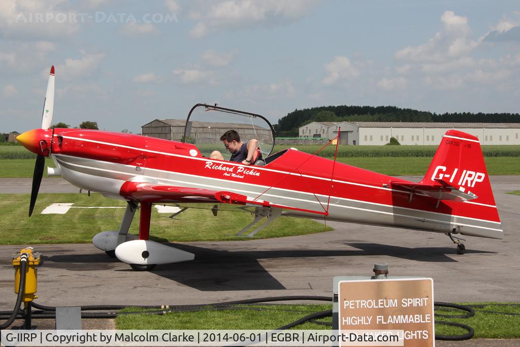 G-IIRP, 1998 Mudry CAP-232 C/N 09, Mudry CAP-232 at The Real Aeroplane Club's Biplane and Open Cockpit Fly-In, Breighton Airfield UK, June 1st 2014.