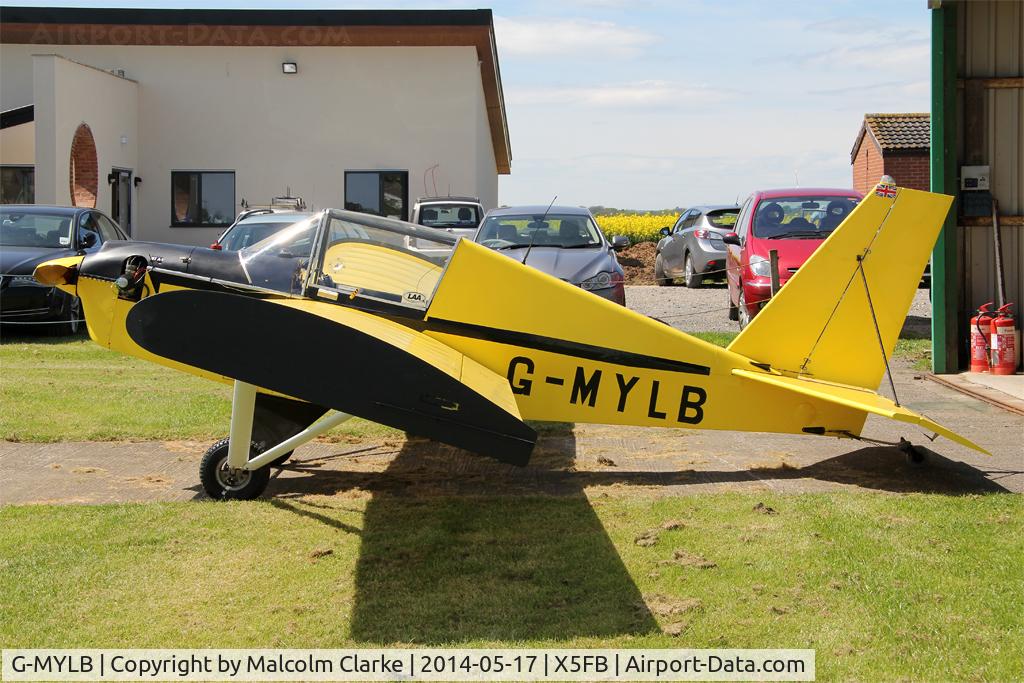 G-MYLB, 1993 Team Mini-Max 91 C/N PFA 186-12419, Team Minimax 91, Fishburn Airfield UK, May 2014.