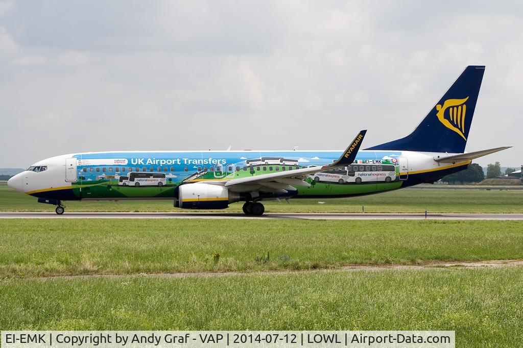 EI-EMK, 2010 Boeing 737-8AS C/N 38512, Ryanair 737-800