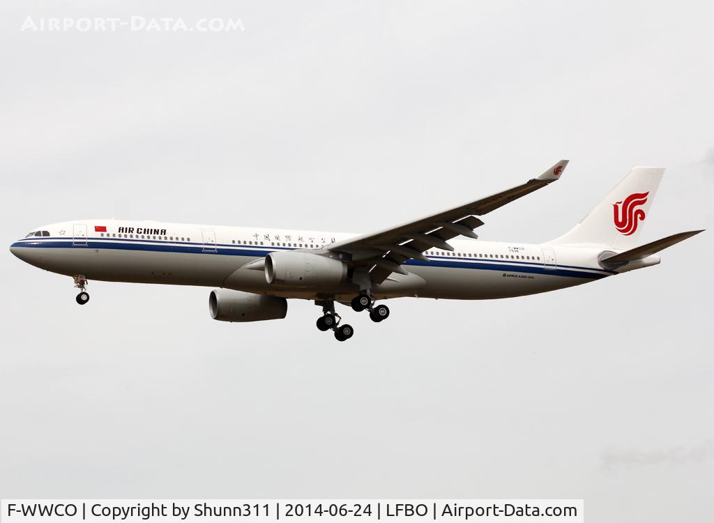 F-WWCO, 2014 Airbus A330-343 C/N 1538, C/n 1538 - To be B-5947 - now with titles...