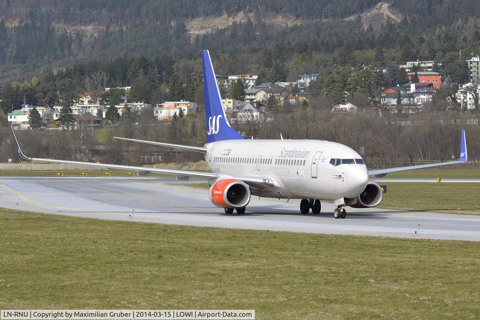 LN-RNU, 2009 Boeing 737-783 C/N 34548, SAS Scandinavian Airlines