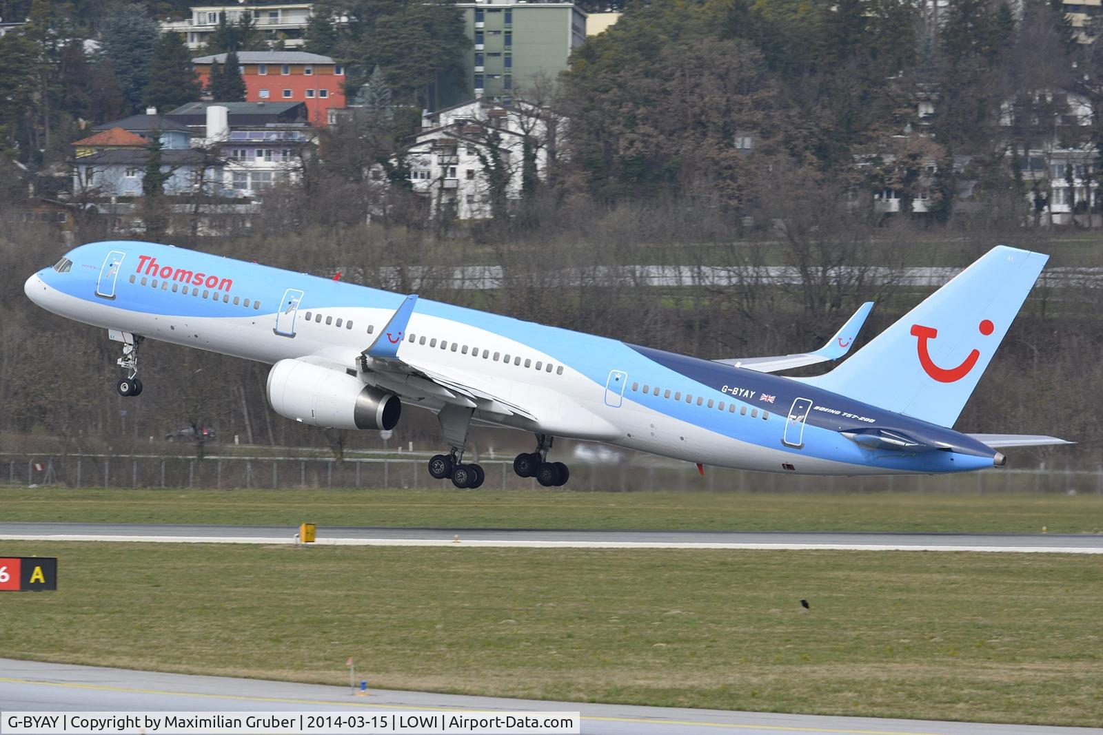 G-BYAY, 1999 Boeing 757-204 C/N 28836, Thomson Airways