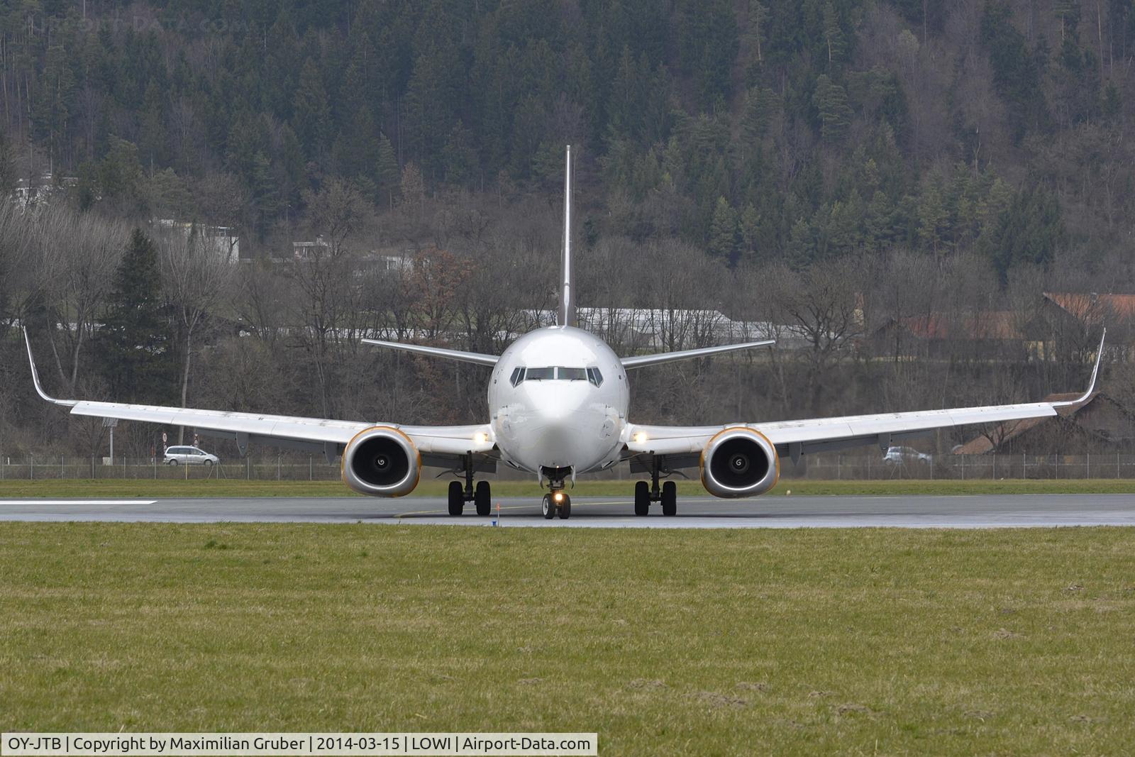 OY-JTB, 1989 Boeing 737-3Y0 C/N 24464, Jettime