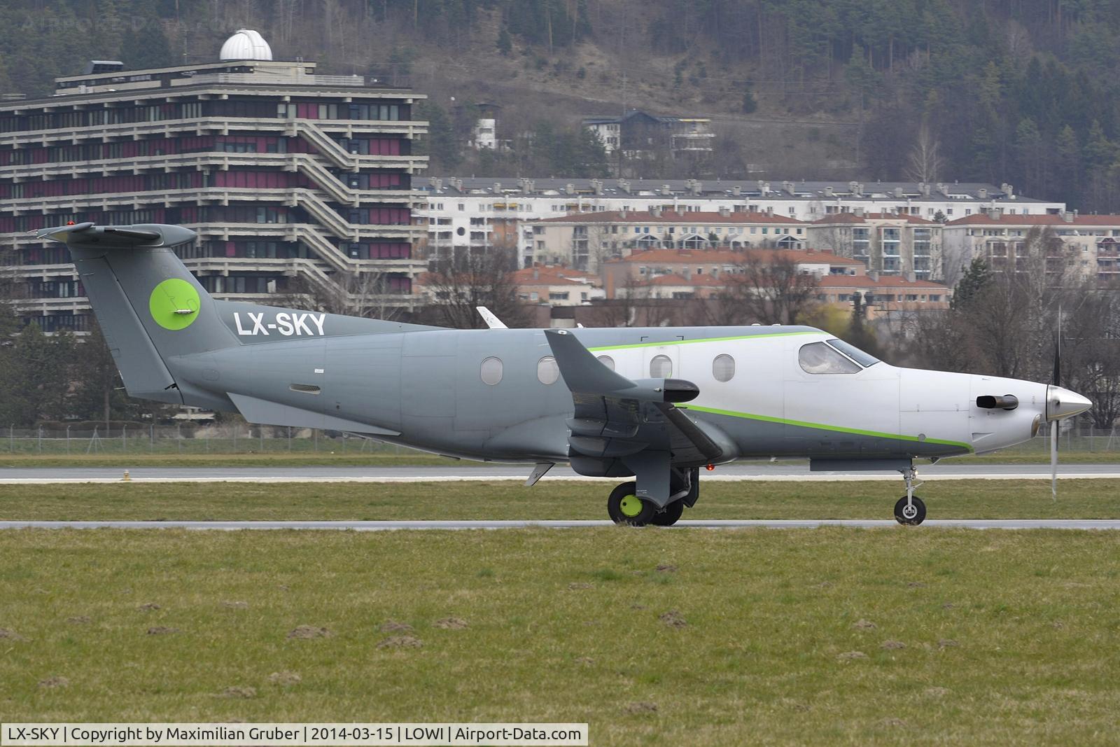 LX-SKY, 1995 Pilatus PC-12/45 C/N 108, LuxemBird