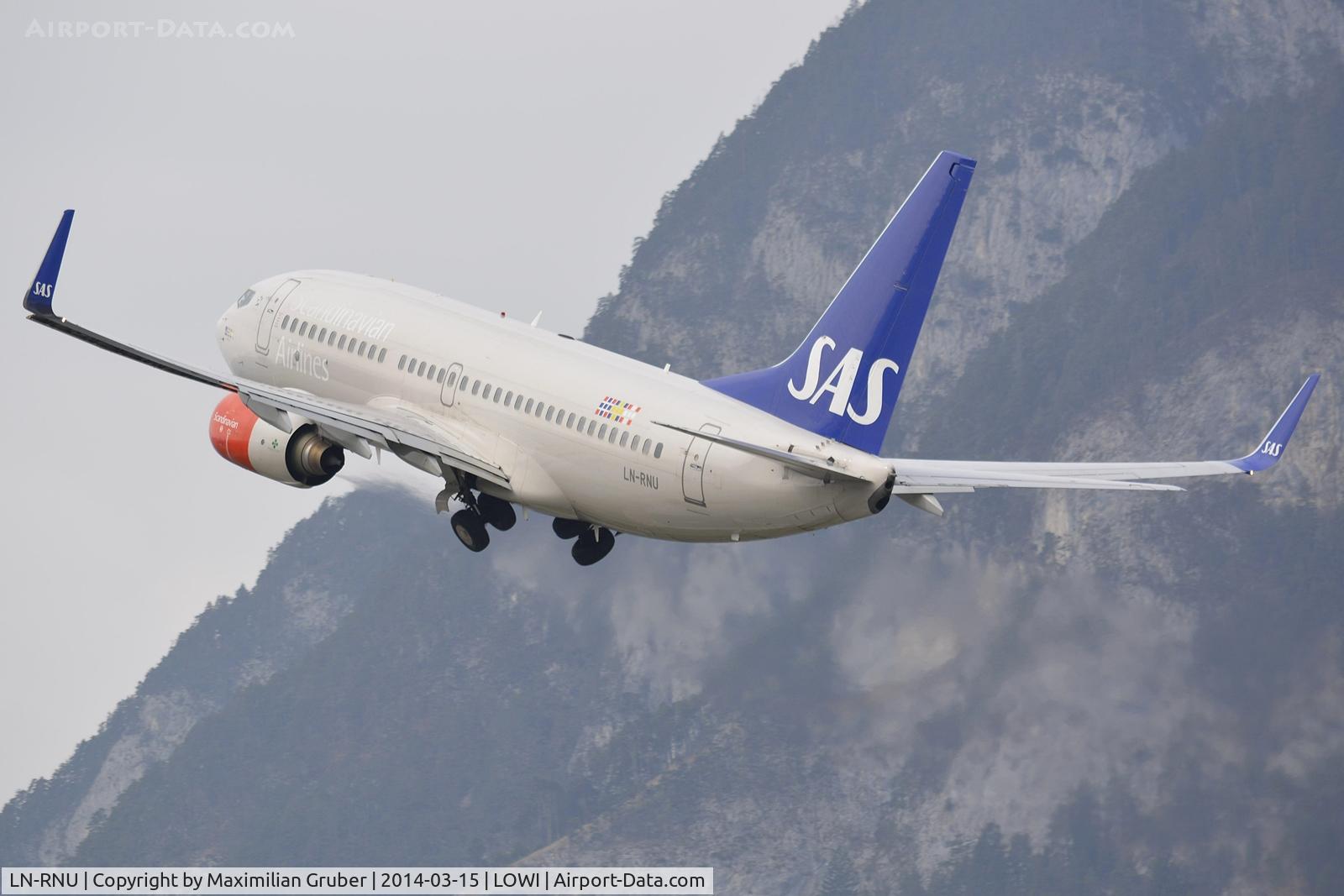 LN-RNU, 2009 Boeing 737-783 C/N 34548, SAS Scandinavian Airlines