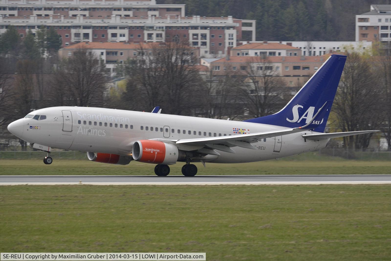 SE-REU, 2002 Boeing 737-76N C/N 33005, SAS Scandinavian Airlines