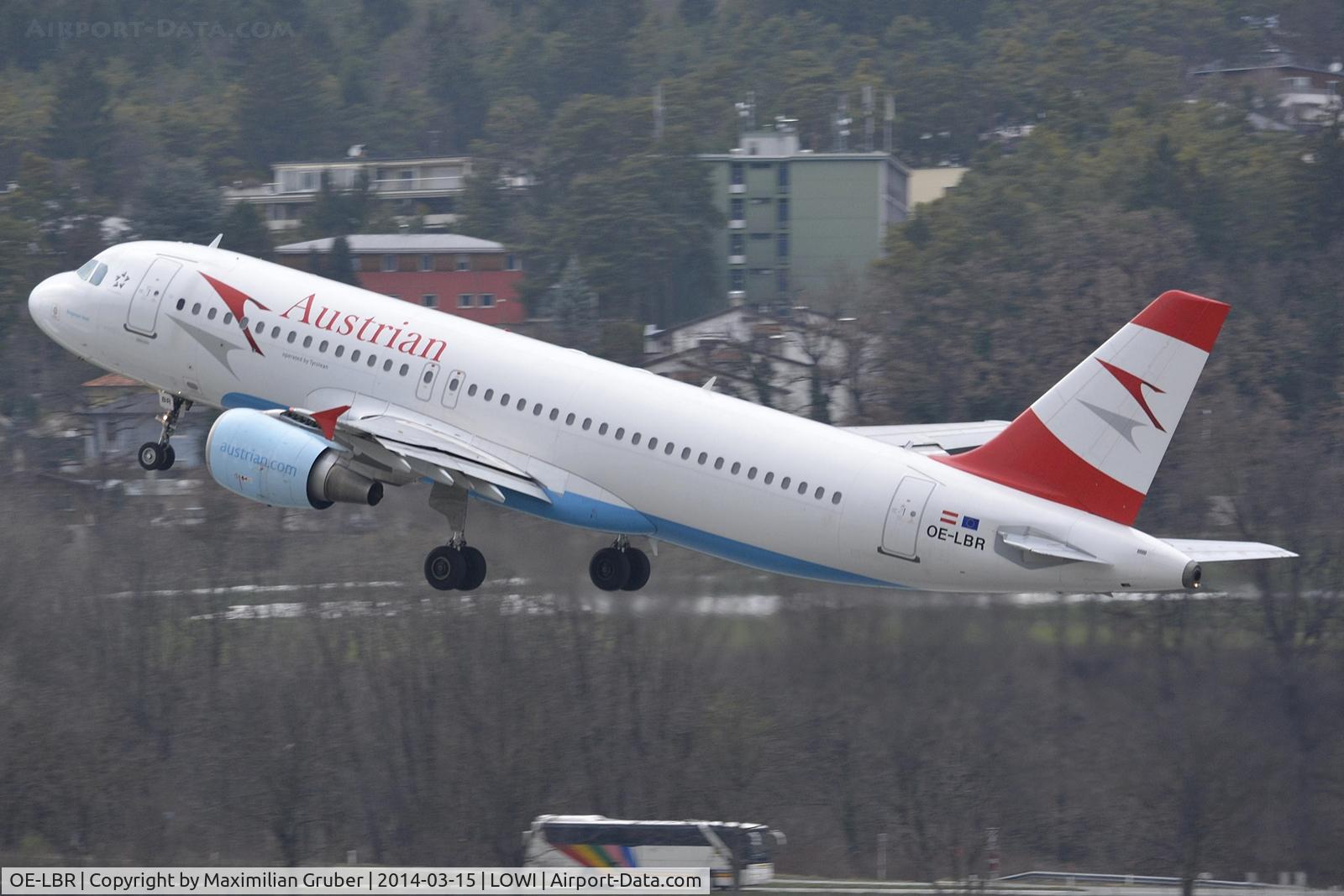 OE-LBR, 2000 Airbus A320-214 C/N 1150, Austrian (Tyrolean)