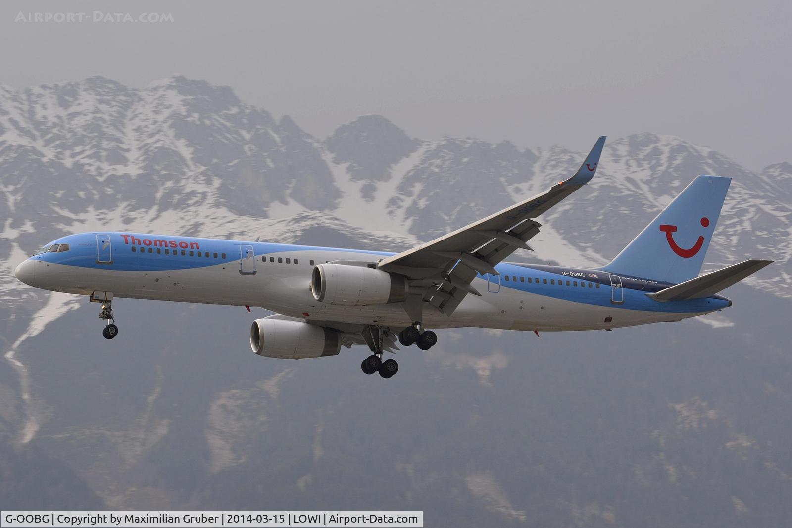 G-OOBG, 1999 Boeing 757-236 C/N 29942, Thomson Airways
