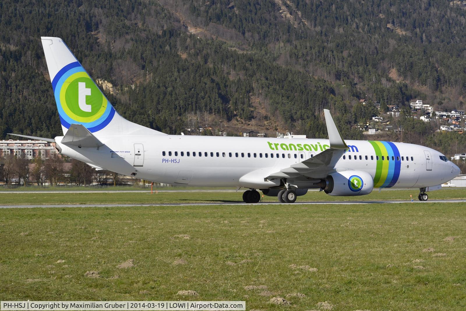 PH-HSJ, 2014 Boeing 737-8K2 C/N 42150, Transavia