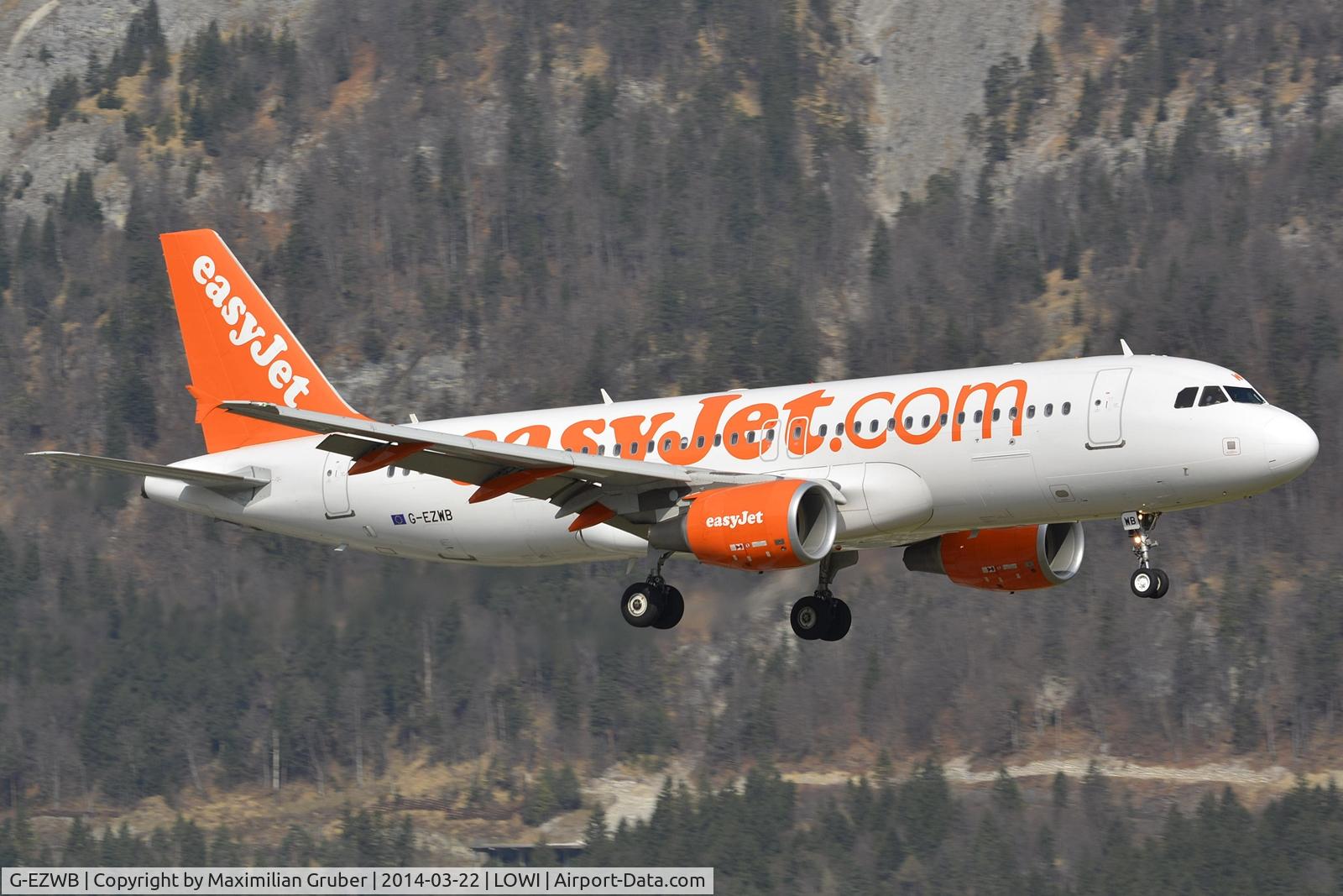 G-EZWB, 2012 Airbus A320-214 C/N 5224, EasyJet