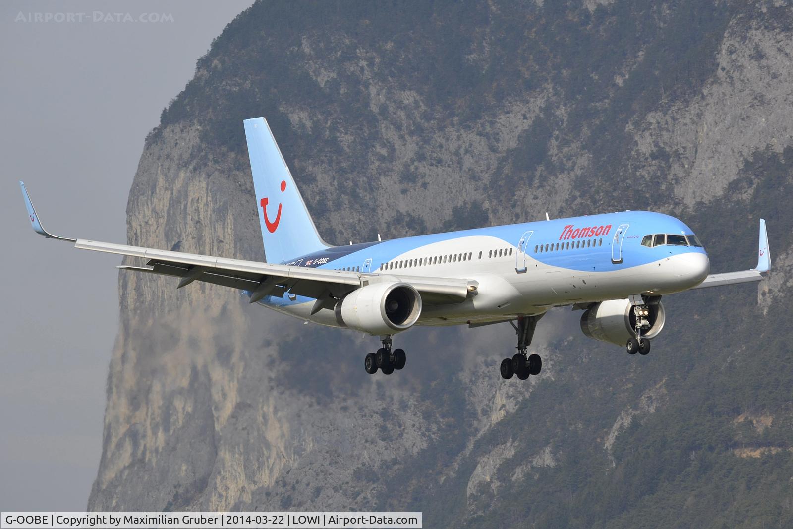 G-OOBE, 2003 Boeing 757-28A C/N 33100, Thomson Airways