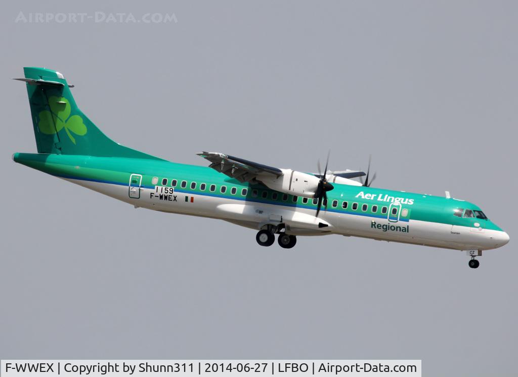 F-WWEX, 2014 ATR 72-600 (72-212A) C/N 1159, C/n 1159 - To be EI-FCZ