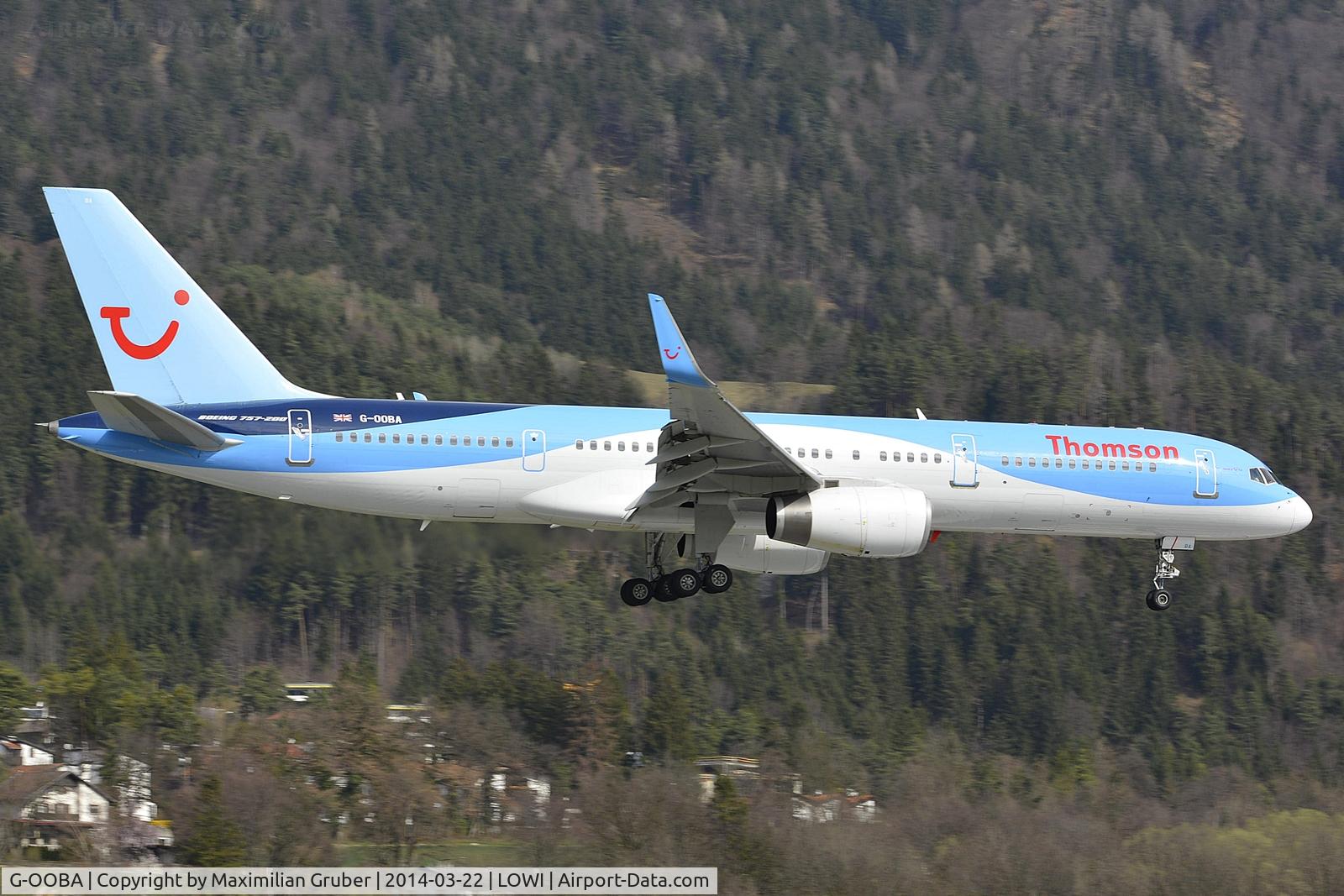 G-OOBA, 2000 Boeing 757-28A C/N 32446, Thomson Airways